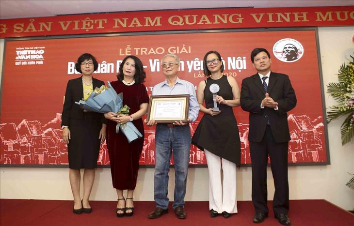 Giải thưởng Bùi Xuân Phái - Vì tình yêu Hà Nội lần thứ 13 (2020)
