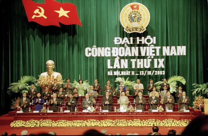 Đại hội Công đoàn Việt Nam lần thứ IX (2003-2008)