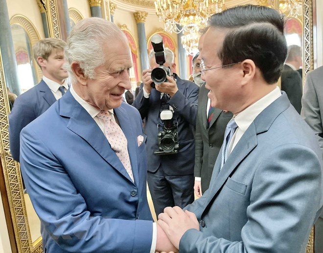 Chủ tịch nước Võ Văn Thưởng dự Lễ đăng quang của Vua Charles III (5/2023)