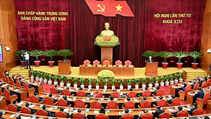 HỘI NGHỊ LẦN THỨ TƯ Ban Chấp hành Trung ương Đảng khóa XIII (04-07/10/2021)