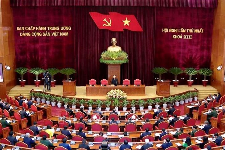 HỘI NGHỊ LẦN THỨ NHẤT Ban Chấp hành Trung ương Đảng khóa XIII (31/1/2021)