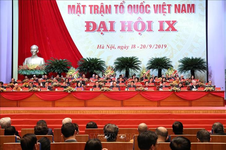 Đại hội Mặt trận Tổ quốc Việt Nam lần thứ IX (2019-2024)