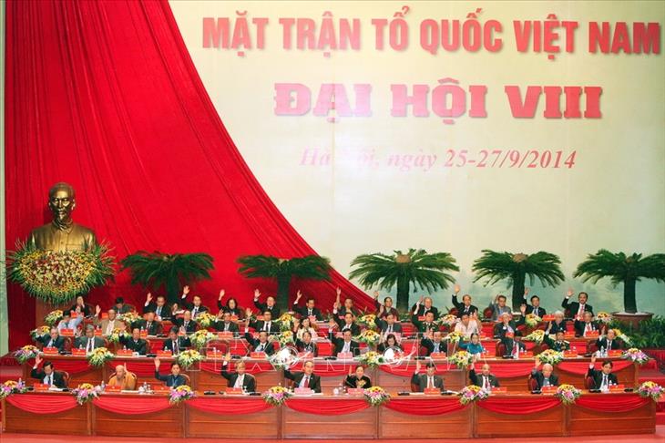 Đại hội Mặt trận Tổ quốc Việt Nam lần thứ VIII (2014-2019)