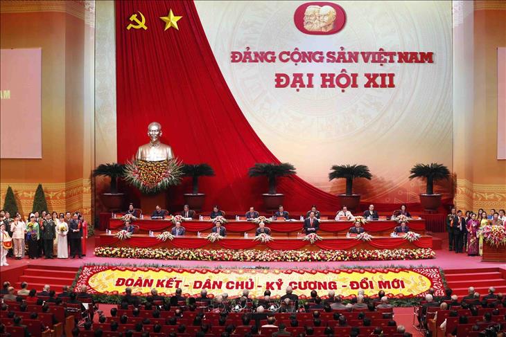 Đại hội Đảng lần thứ XII (20/01 - 28/01/2016)