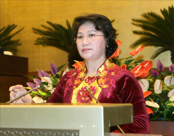 Chủ tịch Quốc hội Nguyễn Thị Kim Ngân (3/2016 - 3/2021)