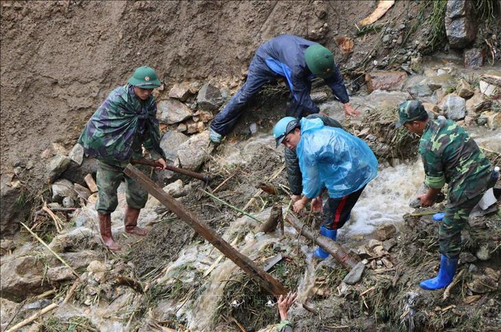 Sạt lở tại huyện Phong Thổ, Lai Châu, 15 người thương vong (3/8/2018)