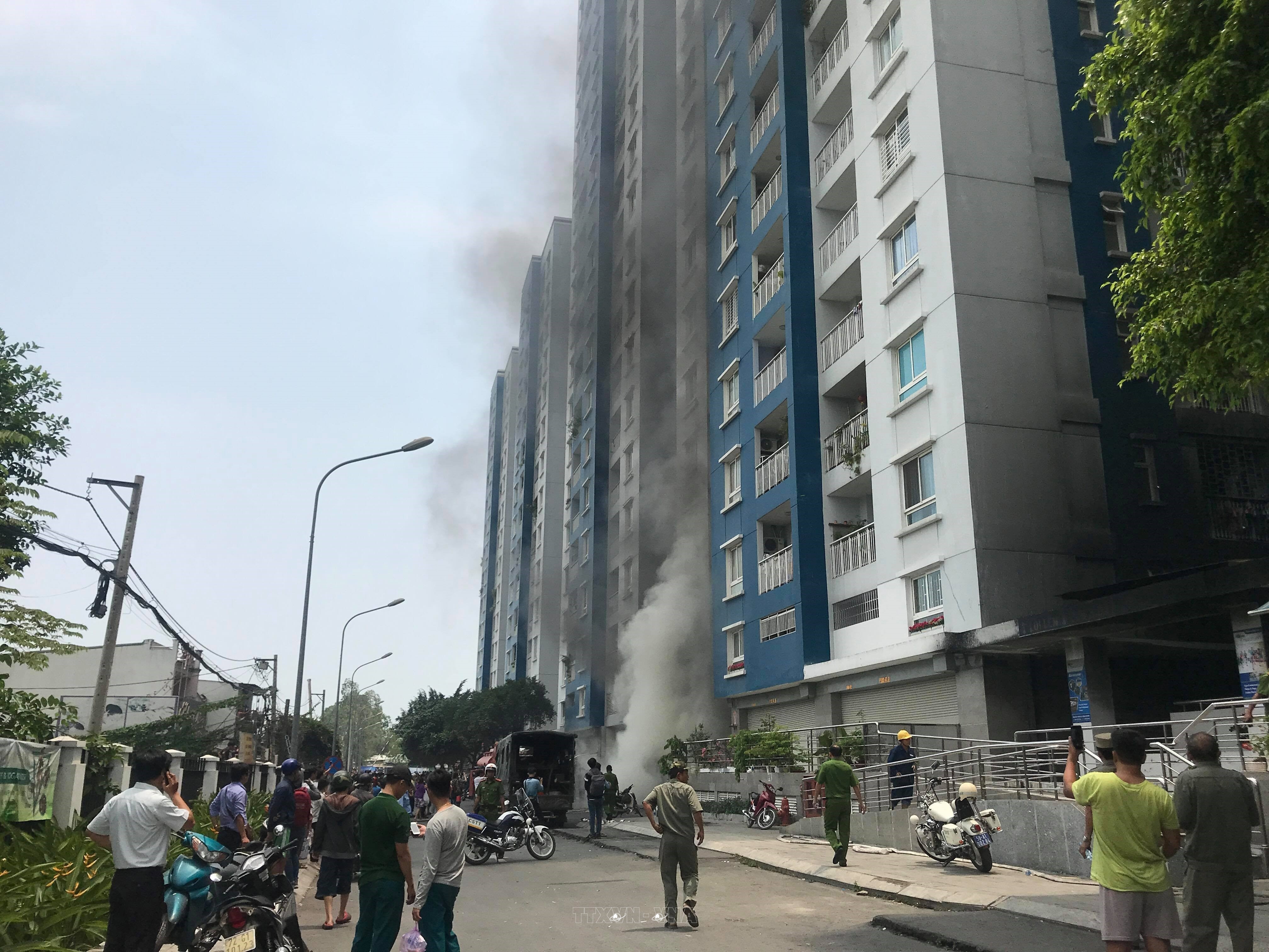 Cháy chung cư cao cấp tại TP  Hồ Chí Minh, 13 người tử vong (23/3/2018)