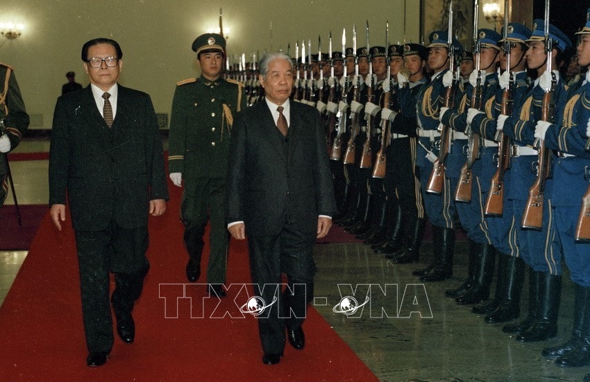 Tổng Bí thư Đỗ Mười thăm hữu nghị chính thức Trung Quốc (26/11 - 2/12/1995)