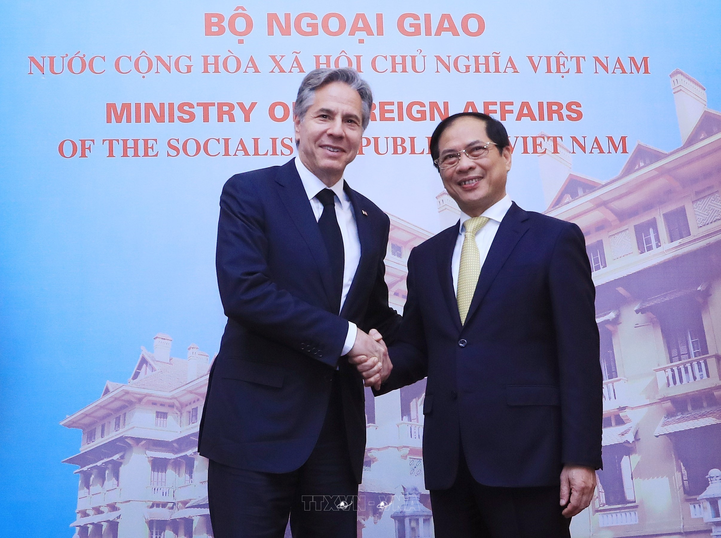 Ngoại trưởng Hoa Kỳ Antony Blinken thăm chính thức Việt Nam (14-16/4/2023)