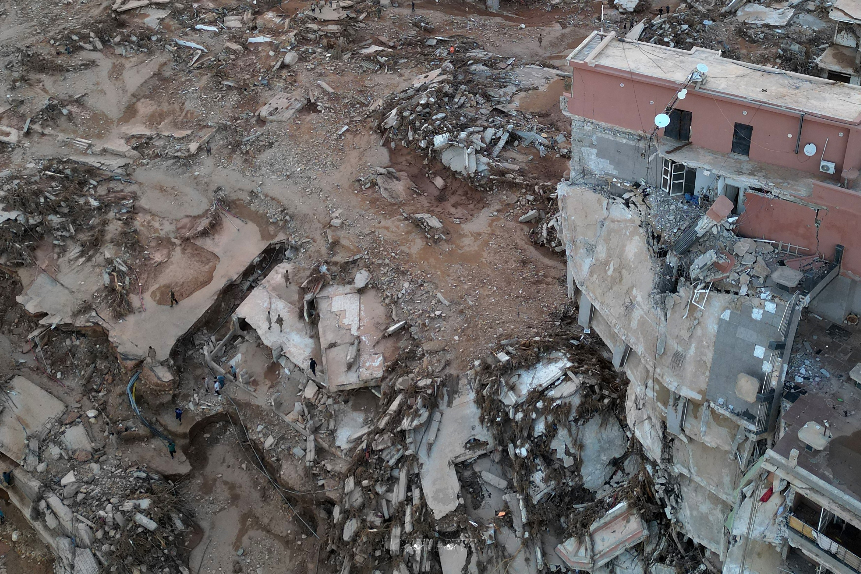 Lũ lụt tại Libya khiến ít nhất 5.500 người thiệt mạng