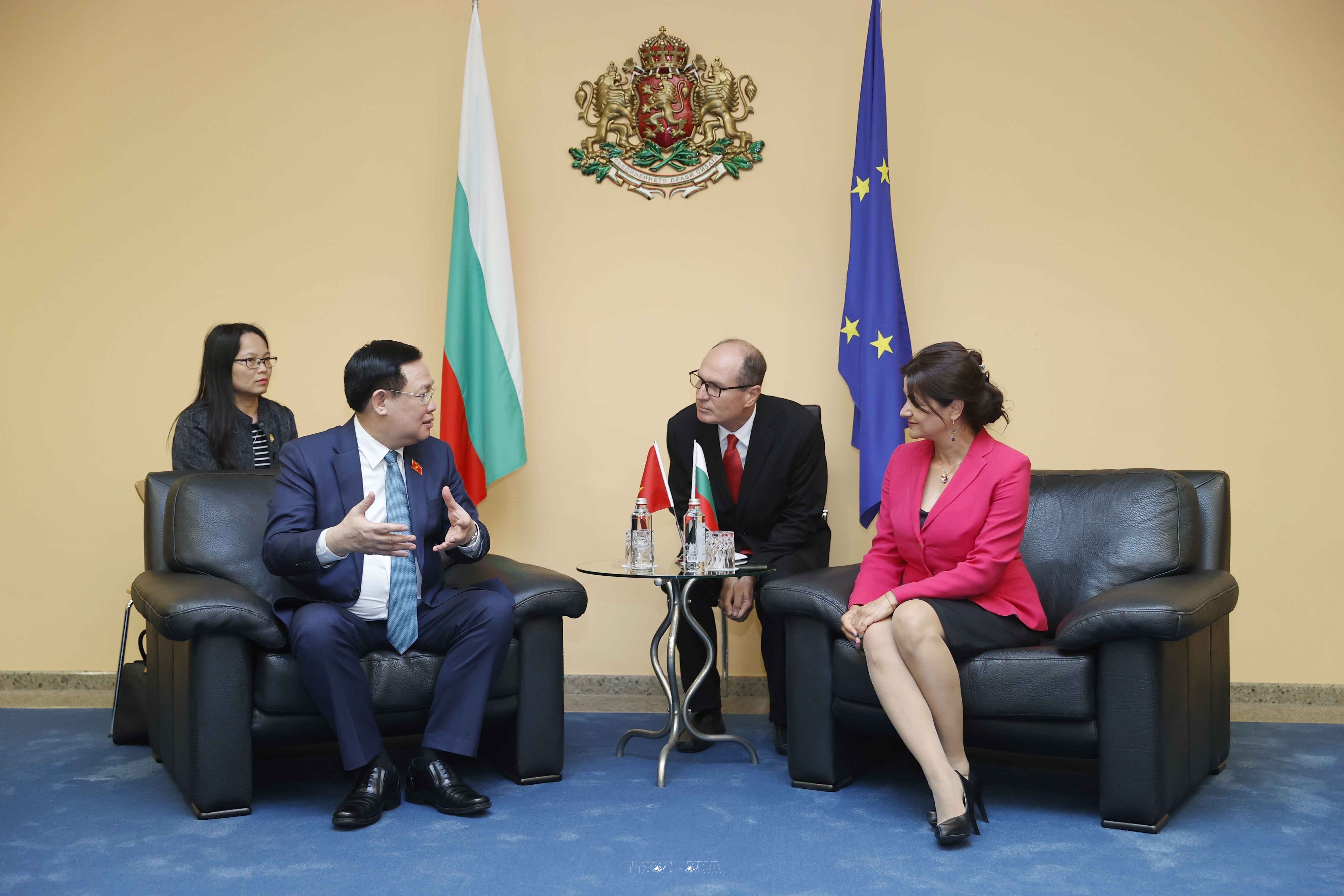 Chủ tịch Quốc hội Vương Đình Huệ thăm chính thức Bulgaria (23-26/9/2023)