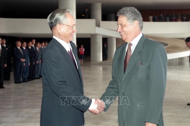 Chủ tịch nước Lê Đức Anh thăm hữu nghị chính thức Brazil (9-12/10/1995)