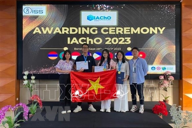 Học sinh Hà Nội giành hai Huy chương Vàng tại Olympic Hóa học ứng dụng quốc tế 2023