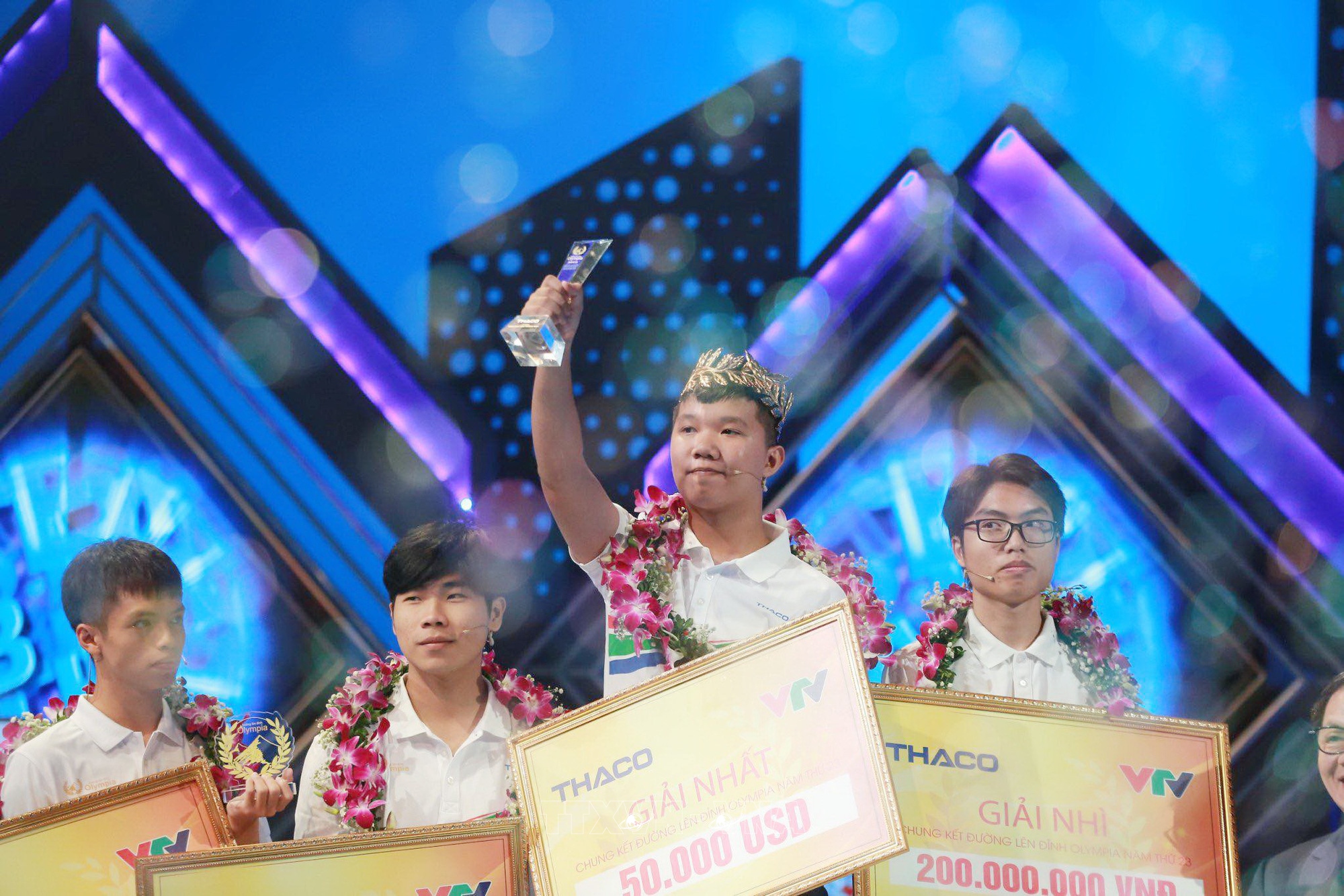 Lê Xuân Mạnh vô địch Đường lên đỉnh Olympia 2023