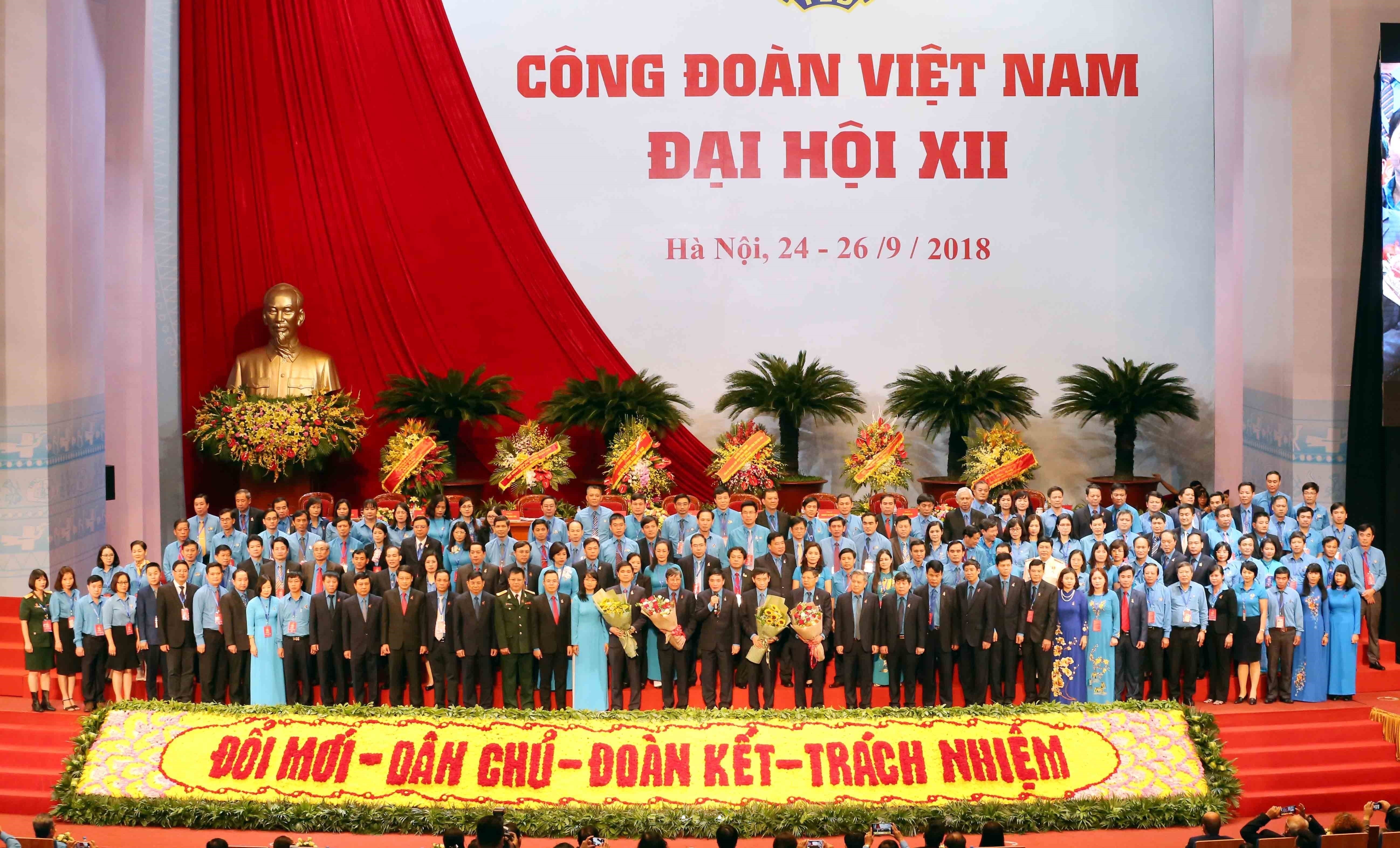 Các kỳ đại hội của Công đoàn Việt Nam