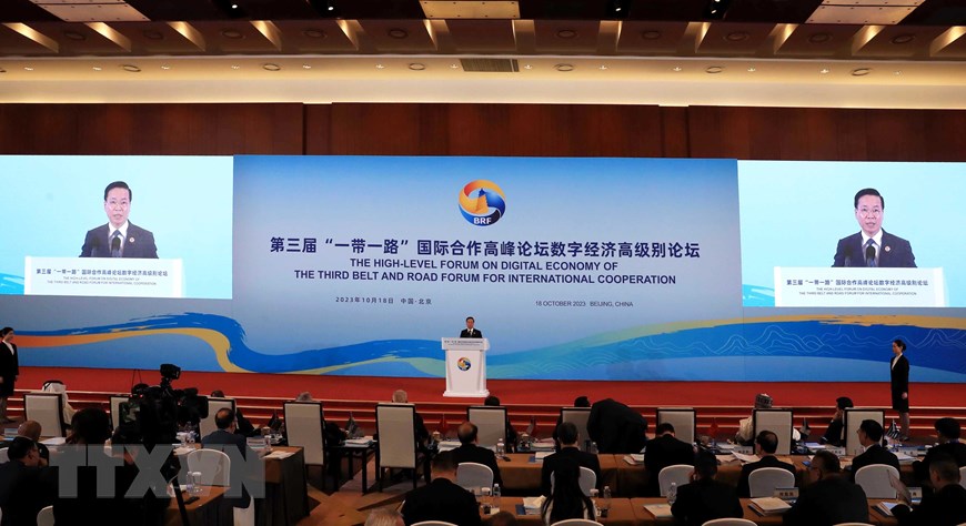 Chủ tịch nước Võ Văn Thưởng dự Diễn đàn cấp cao hợp tác quốc tế Vành đai và Con đường lần thứ ba tại Bắc Kinh (Trung Quốc) (17-20/10/2023)