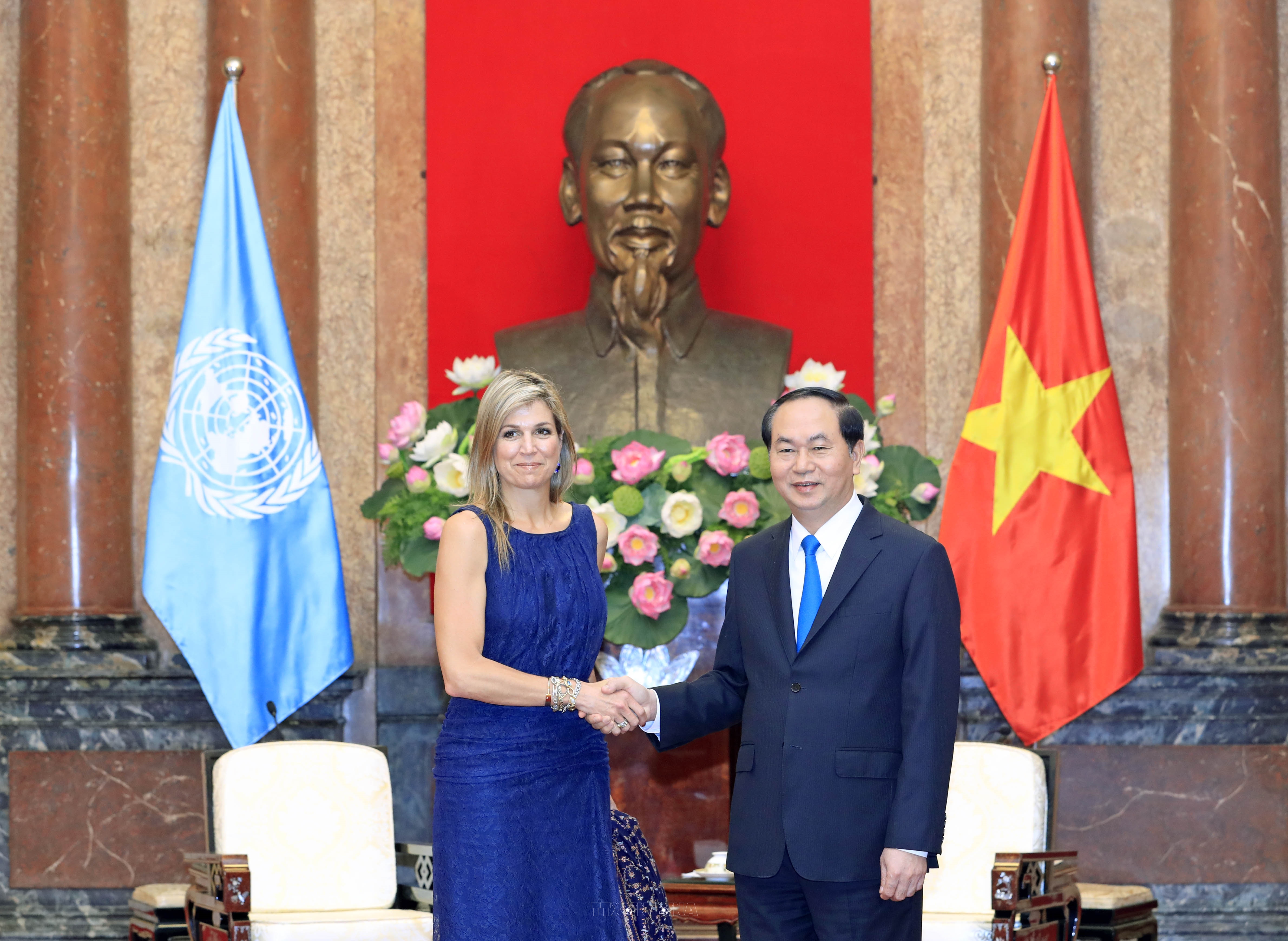 Hoàng hậu Vương quốc Hà Lan Máxima Zorreguieta Cerruti, Đặc phái viên của Tổng Thư ký Liên hợp quốc về lĩnh vực tài chính toàn diện cho phát triển thăm và làm việc tại Việt Nam (30/5 - 1/6/2017)