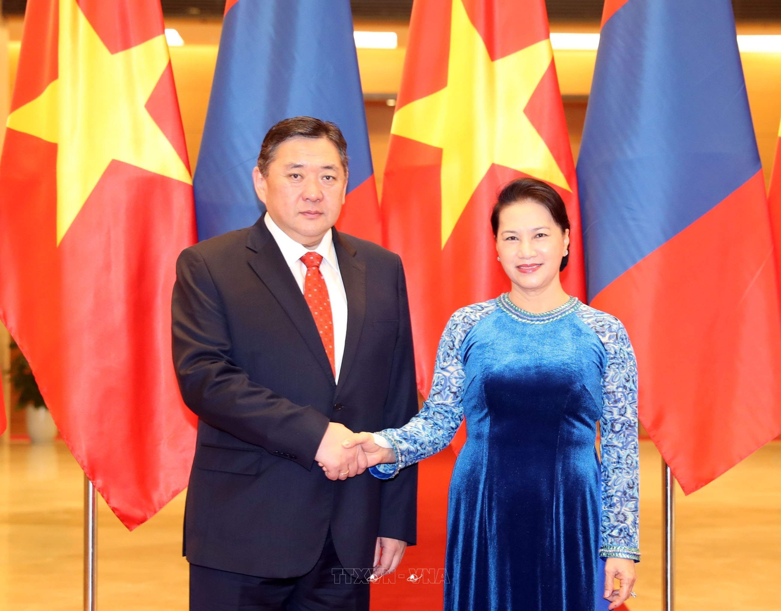 Chủ tịch Quốc hội Mông Cổ Miyegombo Enkhbold thăm chính thức Việt Nam (20-23/1/2018)