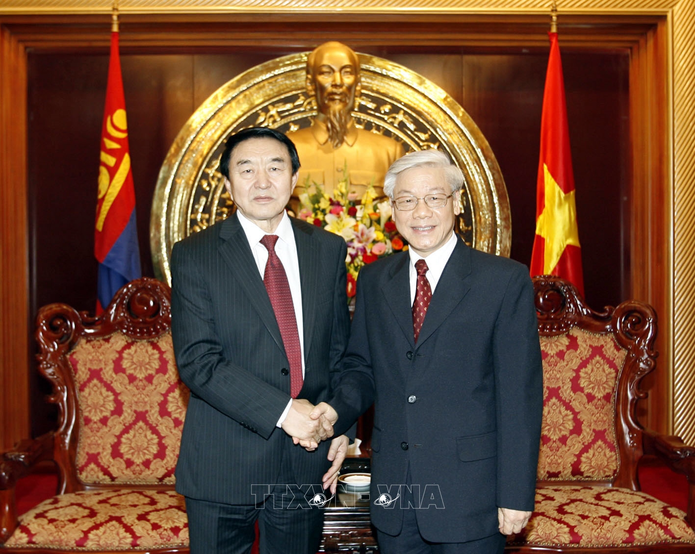 Chủ tịch Quốc hội Mông Cổ Damingiin Demberel thăm hữu nghị chính thức Việt Nam (14-17/12/2010)