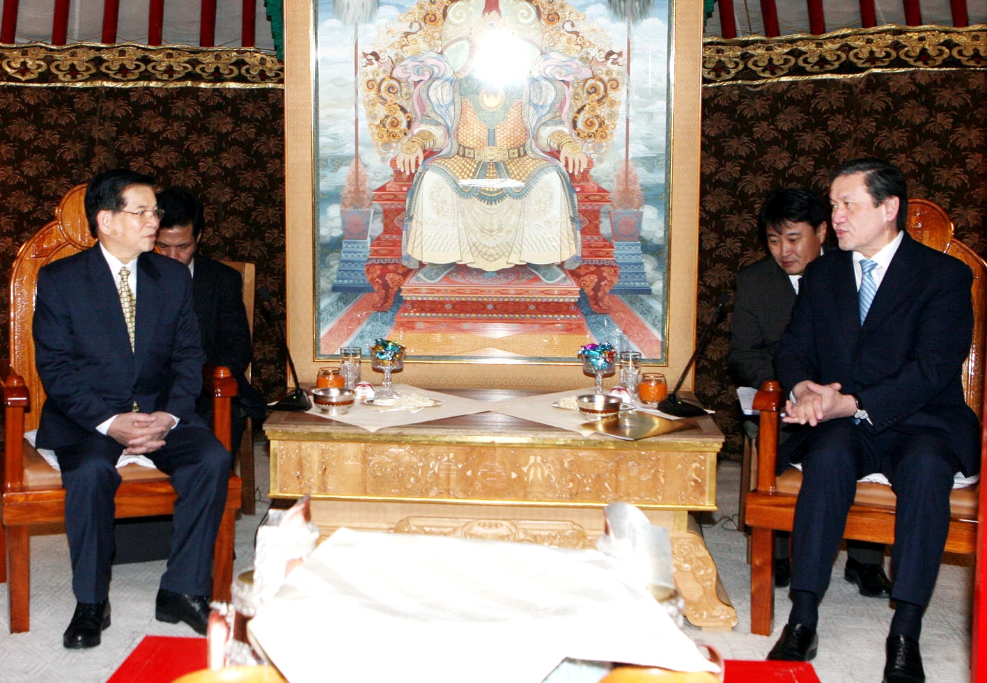 Chủ tịch Nguyễn Minh Triết thăm chính thức Cộng hòa Mông Cổ (30-31/10/2008)