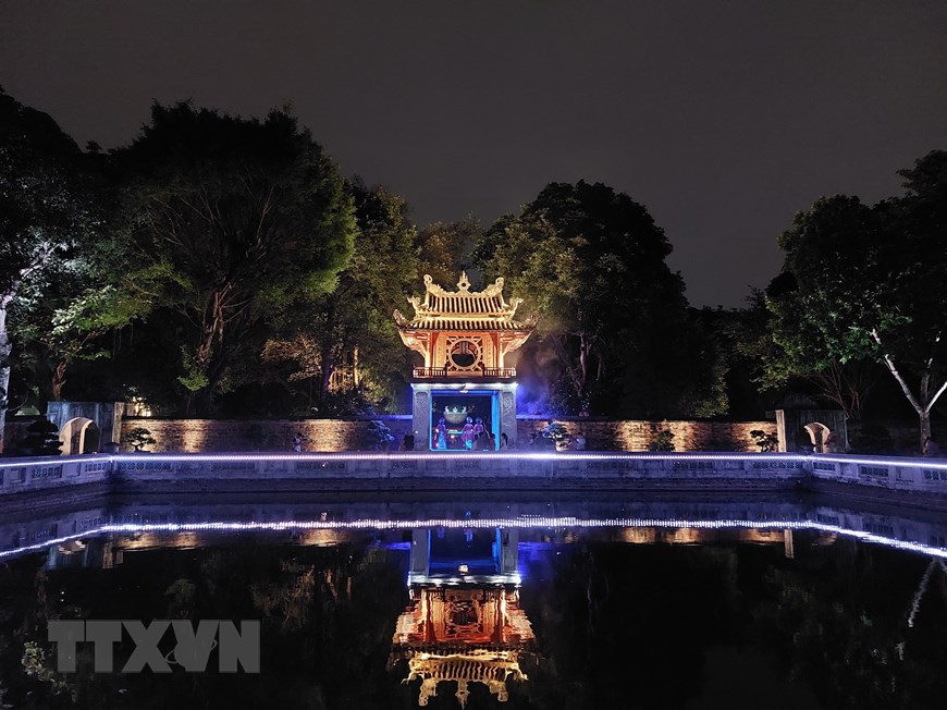 Lễ ra mắt chương trình Trải nghiệm Đêm Văn Miếu - Quốc Tử Giám