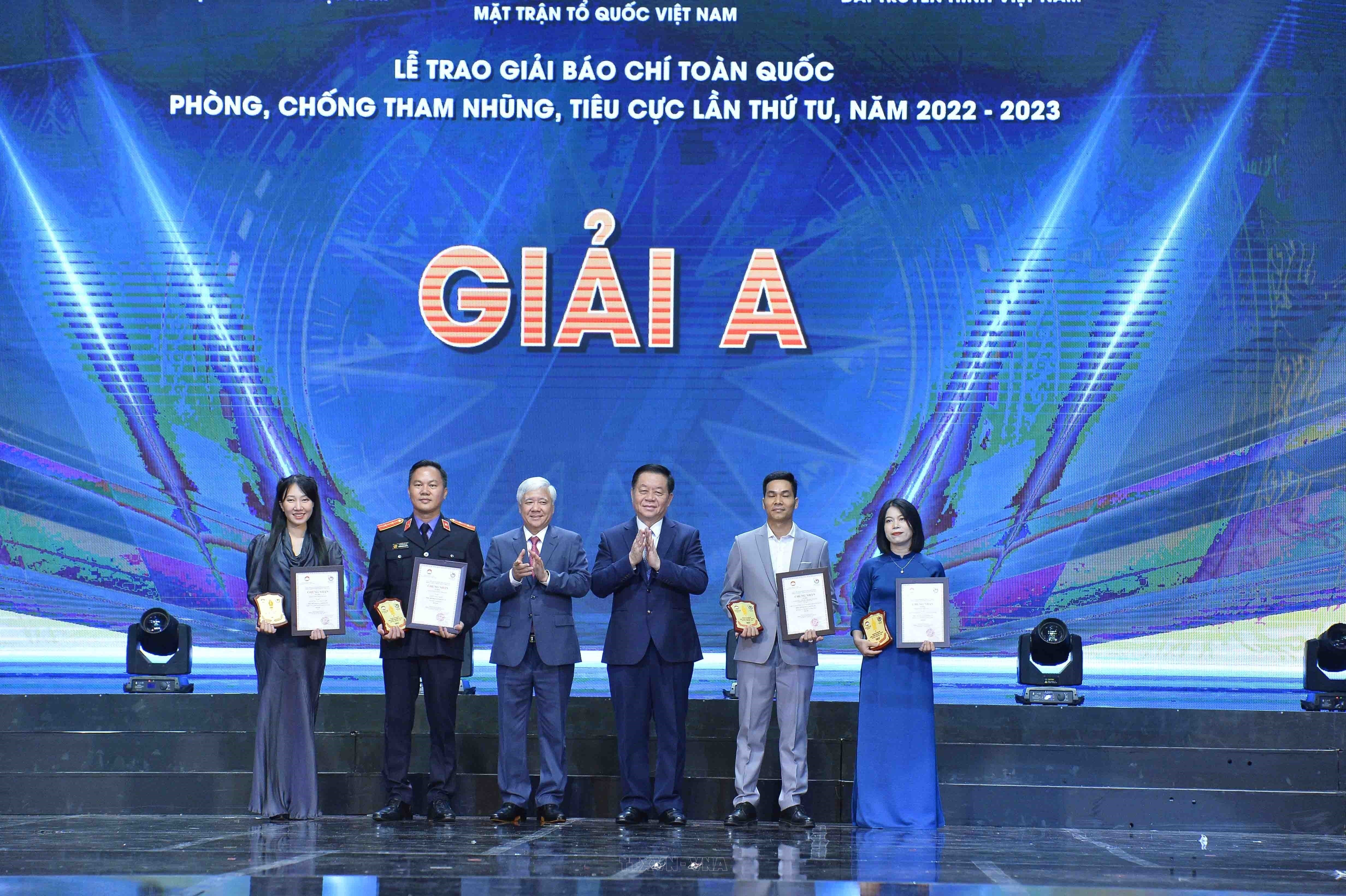 Giải báo chí toàn quốc phòng, chống tham nhũng, tiêu cực (lần thứ tư, năm 2022-2023)