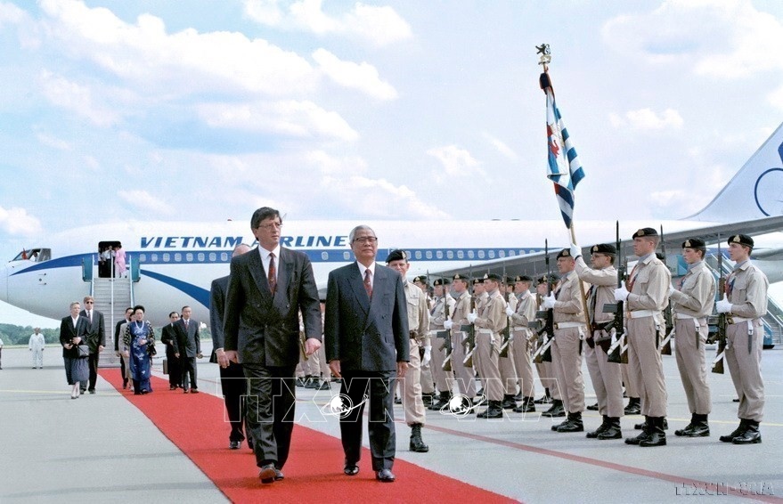 Thủ tướng Võ Văn Kiệt thăm hữu nghị chính thức Đại Công quốc Luxembourg (28-30/5/1995)