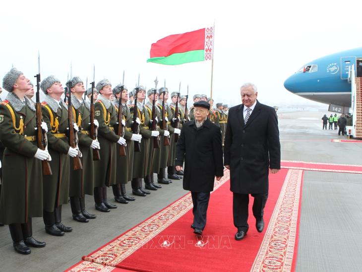 Tổng Bí thư Nguyễn Phú Trọng thăm chính thức Cộng hòa Belarus (26-27/11/2014)