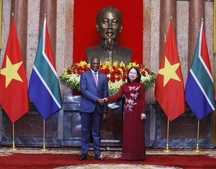 Phó Tổng thống Nam Phi Paul Mashatile thăm chính thức Việt Nam (12-15/12/2023)