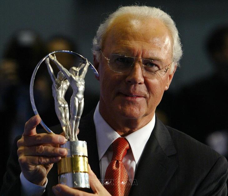 Huyền thoại bóng đá Đức Franz Beckenbauer qua đời ở tuổi 78