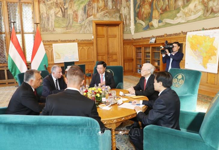 Tổng Bí thư Nguyễn Phú Trọng thăm chính thức Hungary - NÂNG CẤP QUAN HỆ ĐỐI TÁC TOÀN DIỆN (8-11/9/2018)