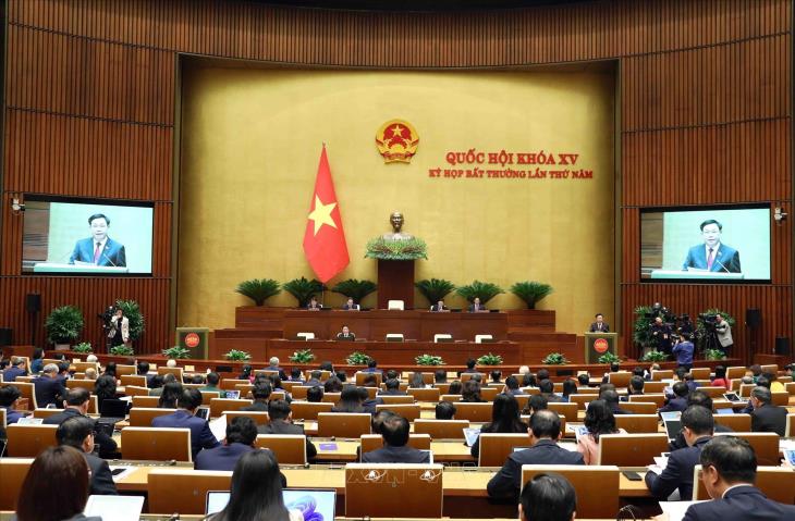 Kỳ họp bất thường lần thứ 5, Quốc hội khóa XV (15-18/1/2024)