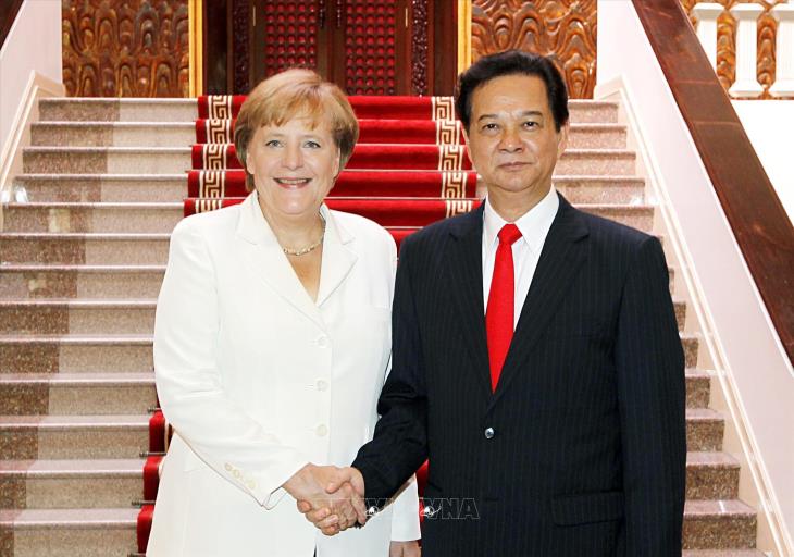 Thủ tướng Đức Angela Merkel thăm chính thức Việt Nam (11-12/10/2011)
