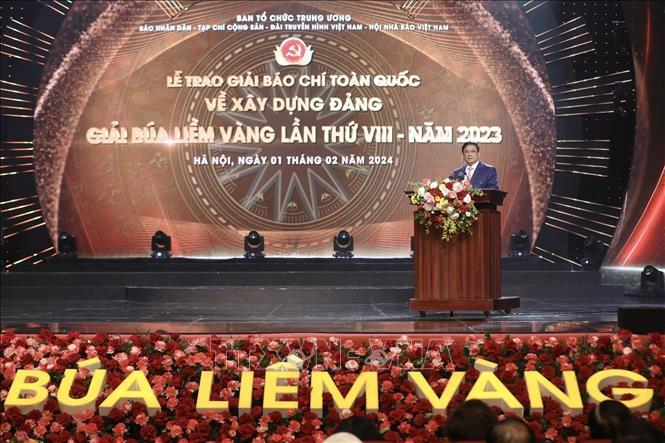 Giải Búa Liềm vàng lần thứ VIII - năm 2023: Phản ánh sinh động, kịp thời những sự kiện, sinh hoạt chính trị của Đảng
