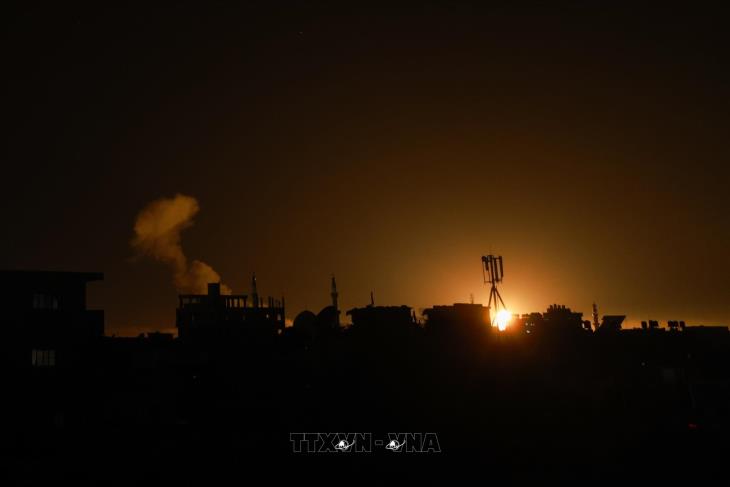 Israel không kích thành phố Rafah gây nhiều thương vong