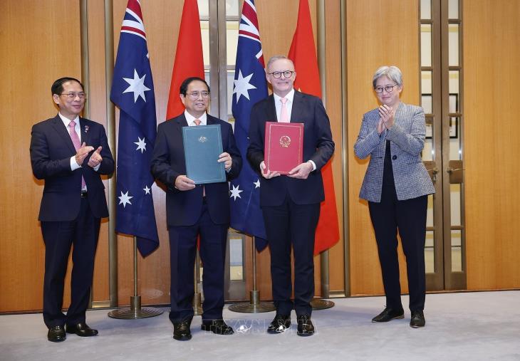 Thủ tướng Chính phủ Phạm Minh Chính thăm chính thức Australia - NÂNG CẤP QUAN HỆ ĐỐI TÁC CHIẾN LƯỢC TOÀN DIỆN (7-9/3/2024)