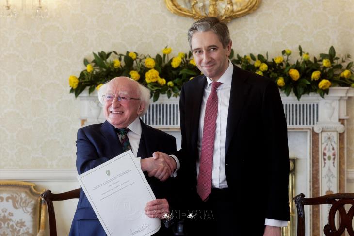 Ông Simon Harris trở thành Thủ tướng trẻ nhất lịch sử Ireland