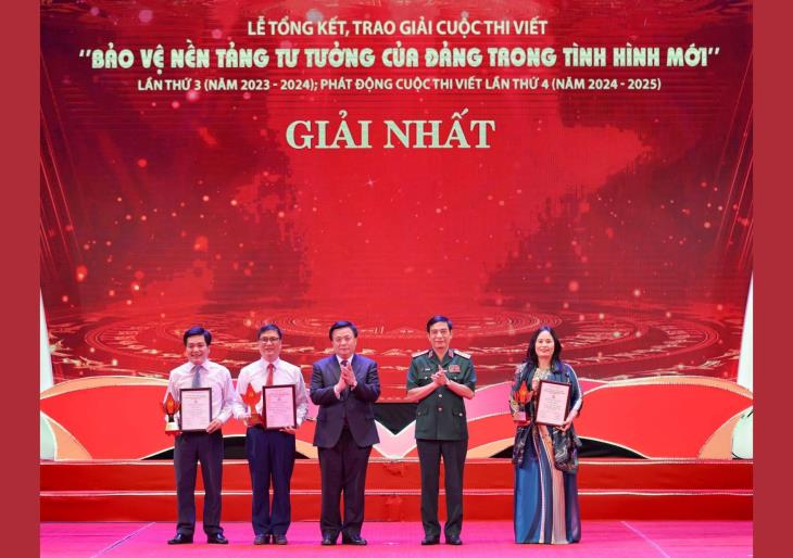 38 tác phẩm đoạt giải Cuộc thi viết Bảo vệ nền tảng tư tưởng của Đảng trong tình hình mới