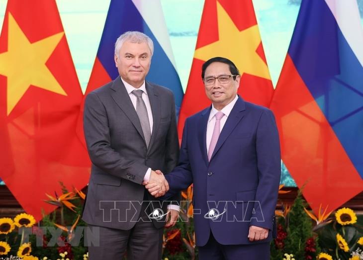 Chủ tịch Duma Quốc gia Quốc hội Liên bang Nga Vyacheslav Victorovich Volodin thăm chính thức Việt Nam (15-16/10/2023)