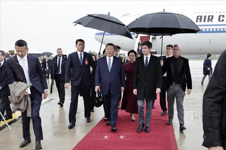 Chủ tịch Trung Quốc Tập Cận Bình (Xi Jinping) thăm cấp nhà nước tới Pháp, Serbia và Hungary