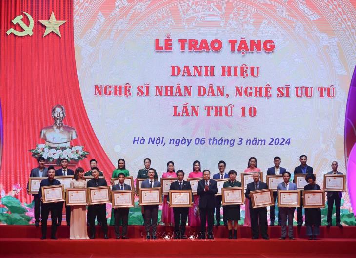 Danh hiệu Nghệ sĩ nhân dân, Nghệ sĩ ưu tú