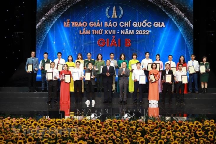 ﻿Giải Báo chí quốc gia lần thứ XVII - năm 2022 (21/6/2023)