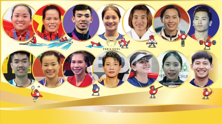14 gương mặt thể thao Việt Nam giành vé dự Olympic Paris 2024 (tính đến 25/6/2024)