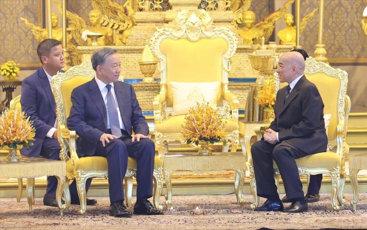 Chủ tịch nước Tô Lâm thăm cấp Nhà nước Vương quốc Campuchia (12-13/7/2024)