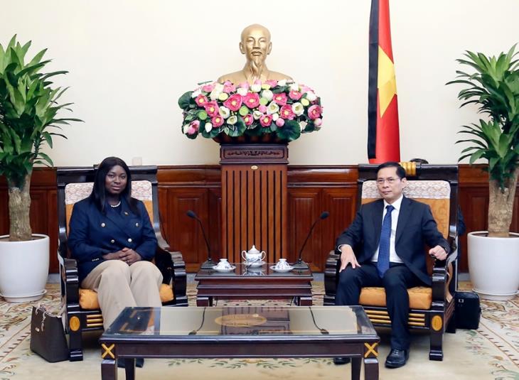 Quốc vụ khanh Bộ Ngoại giao Guinea-Bissau Nancy Raisa Cardoso thăm Việt Nam (26/7/2024)