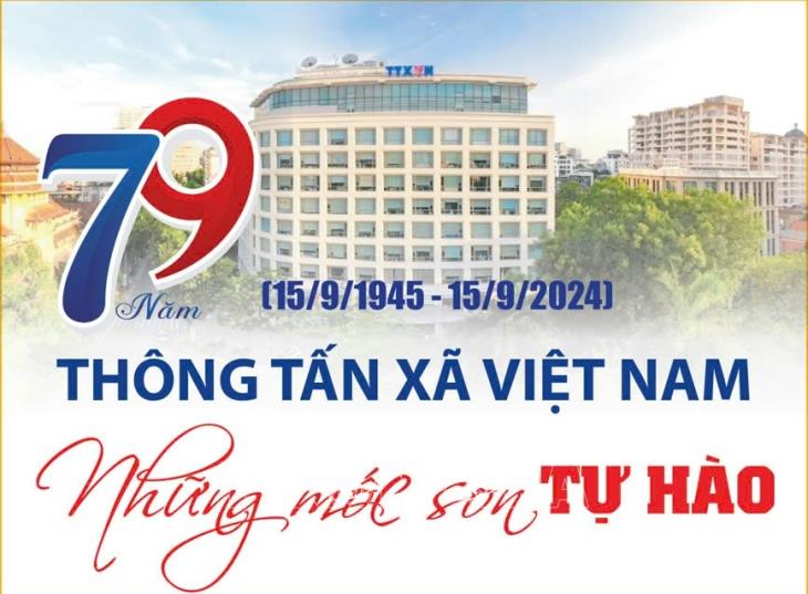 79 năm Thông tấn xã Việt Nam (15/9/1945-15/9/2024): Nguồn tin CHÍNH THỐNG, dòng tin CHỦ LỰC