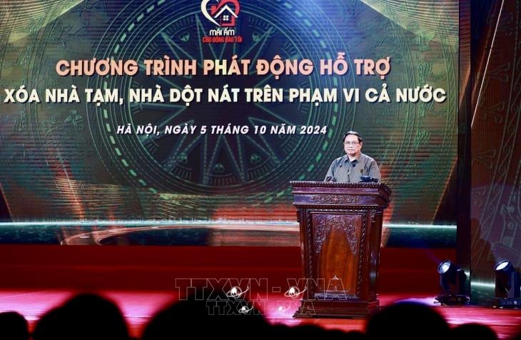 Cả nước chung tay xóa nhà tạm, nhà dột nát trong năm 2025