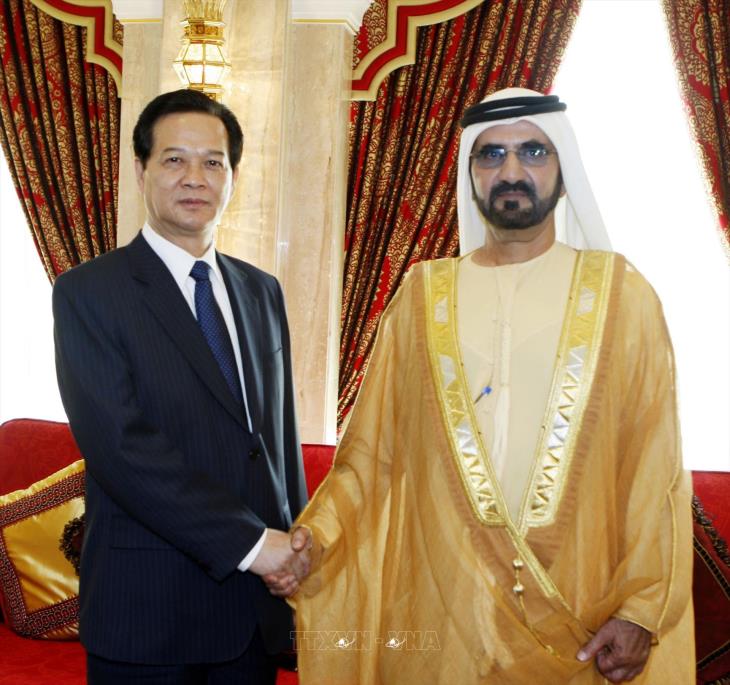 Thủ tướng Nguyễn Tấn Dũng thăm chính thức Các Tiểu vương quốc Arab Thống nhất (UAE) (15-17/2/2009)