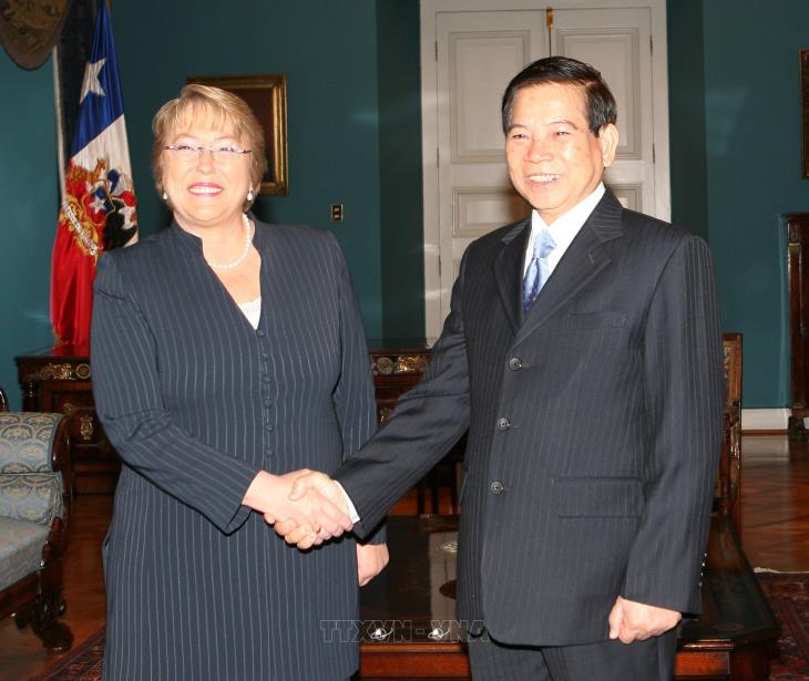 Chủ tịch nước Nguyễn Minh Triết thăm cấp Nhà nước Cộng hòa Chile (29/9 - 1/10/2009)