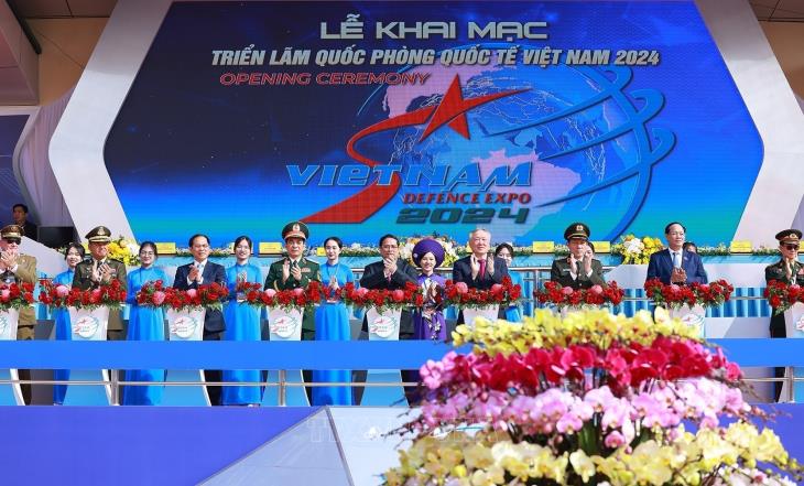 Triển lãm Quốc phòng quốc tế Việt Nam 2024 vì hòa bình, hữu nghị, hợp tác cùng phát triển